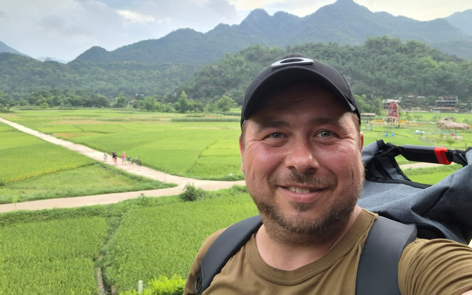 Florian M&auml;dler in Vietnam