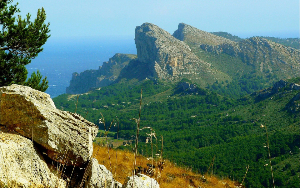 Berglandschaft auf Mallorca