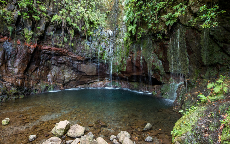 Wasserfälle auf Madeira