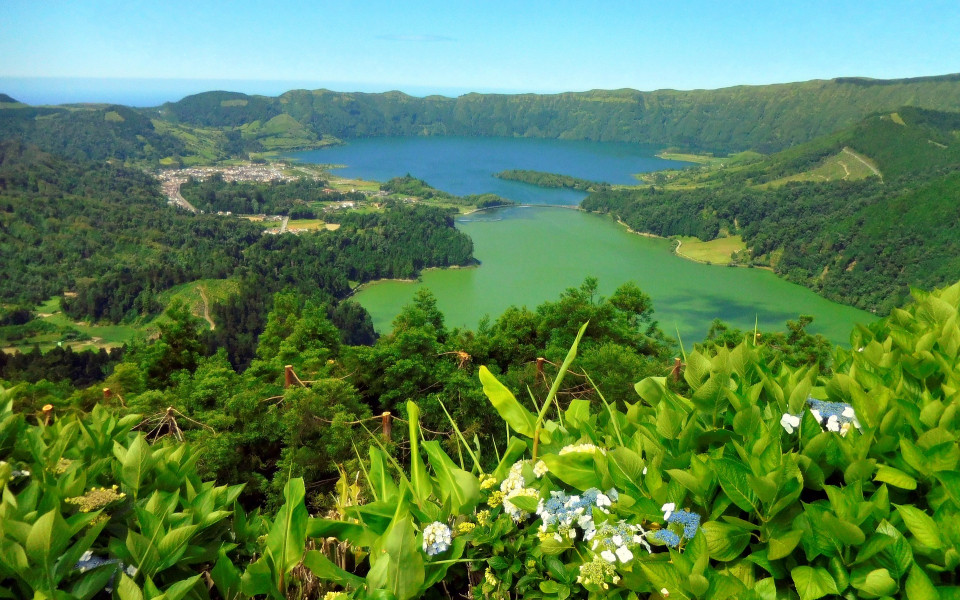 Naturlandschaft der Azoren