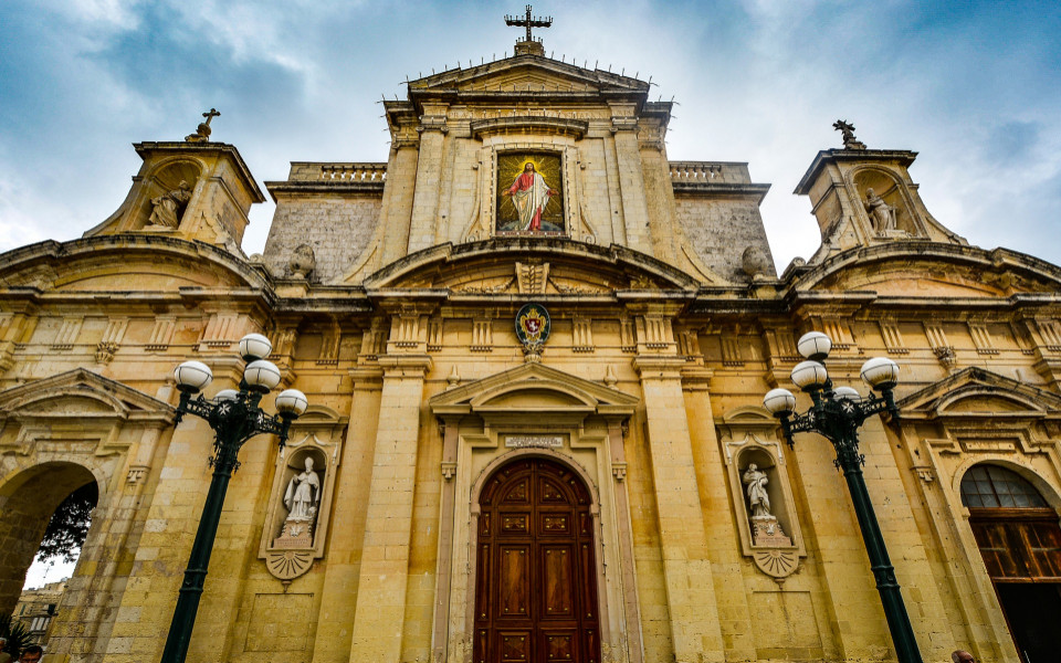 Kathedrale St. Paul bei Mdina auf Malta