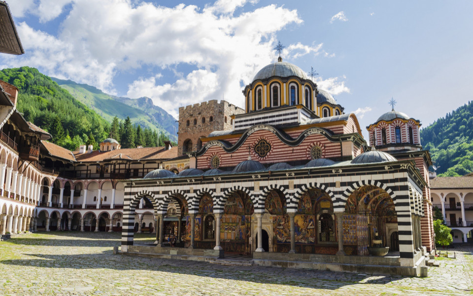 Kloster Rila in Bulgarien