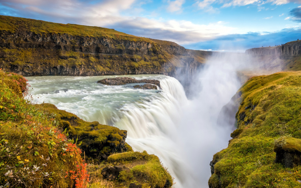 Island-Wasserfall