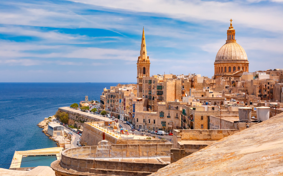 Kirche in Valletta auf Malta