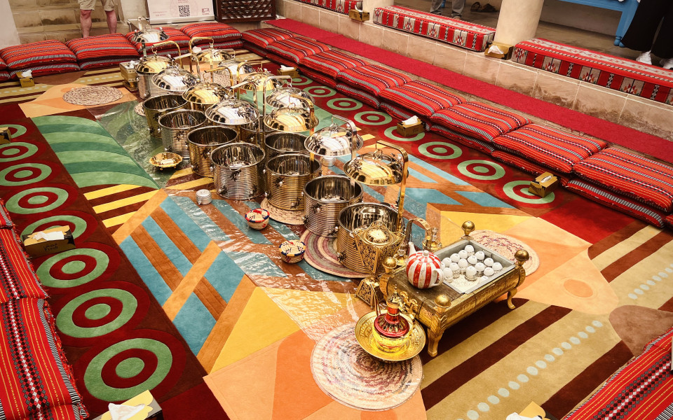 Mittagstisch während des Fastenmonats Ramadan in Dubai 