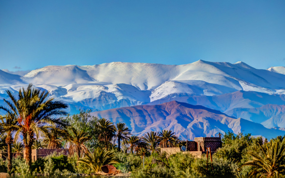 Atlasgebirge bei Marokko