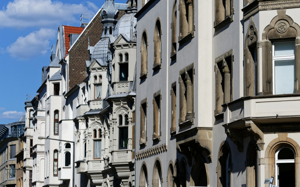 Repräsentative Wohnhäuser im Jugendstil im Kölner Belgischen Viertel