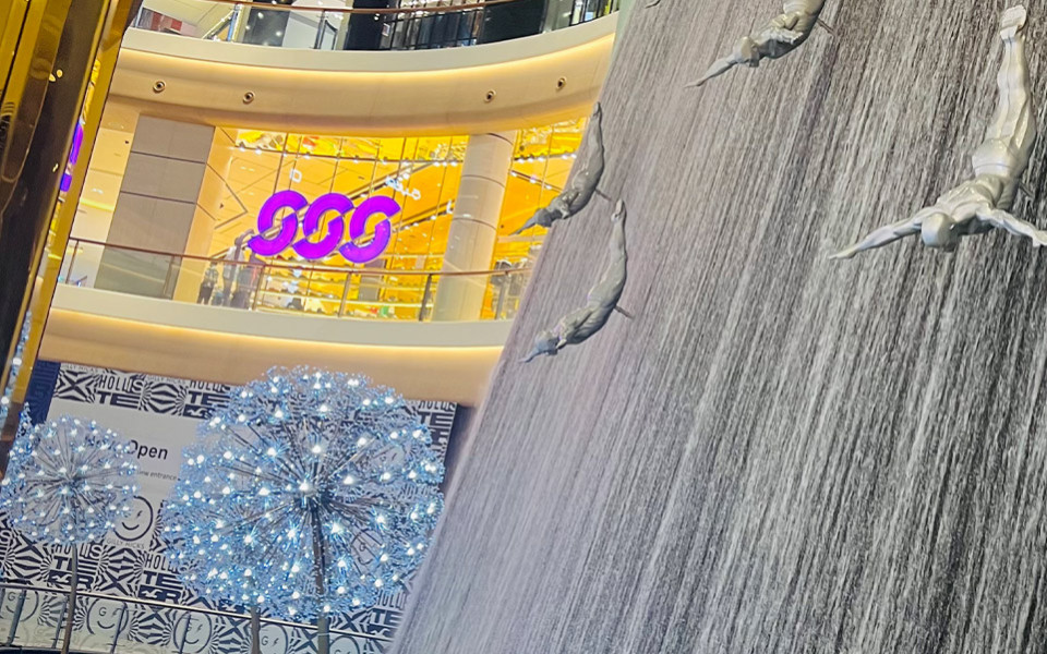 Ramadan Dekoration in der Dubai Mall