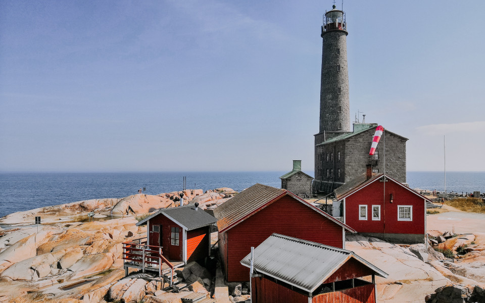 Küste und das Schärenmeer