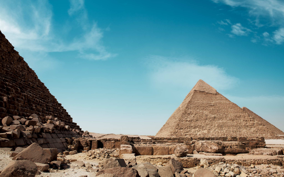 Antike Stätte in Ägypten